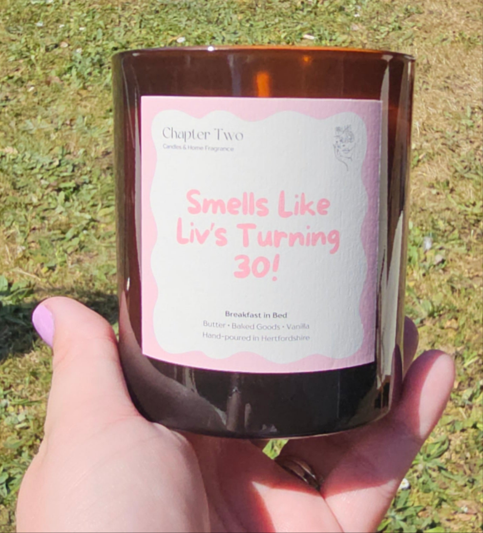 PERSONALISED CANDLE - 