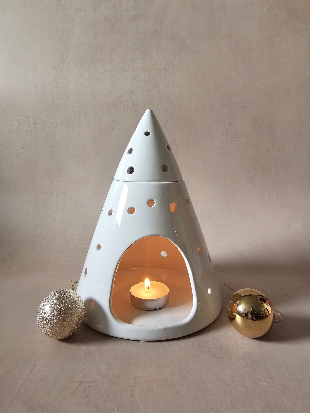 CHRISTMAS TREE WAX MELT BURNER BUNDLE