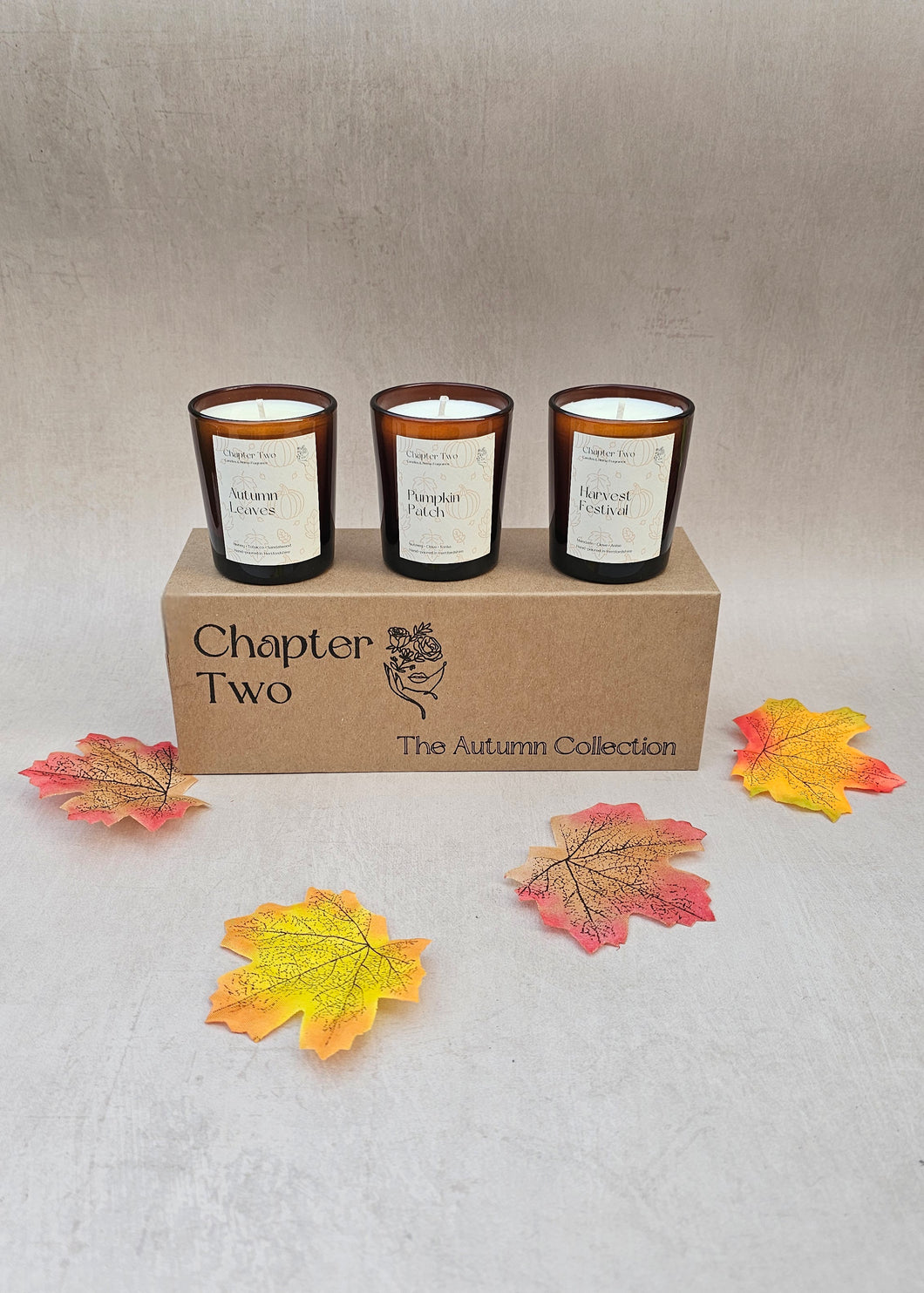 MINIATURE TRIO CANDLE SET - THE AUTUMN COLLECTION